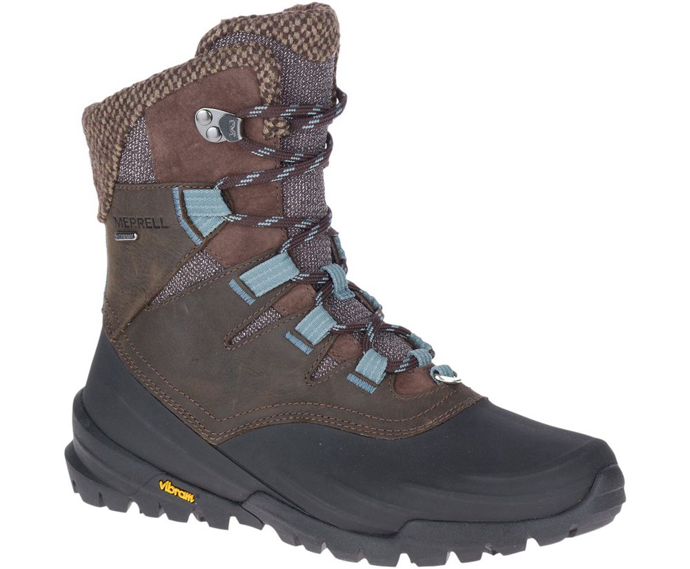 Merrell Støvler Dame - Thermo Aurora 2 Mid Shell Waterproof - Brune - ZWP135024